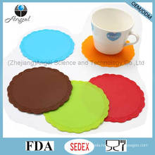 Promotion Gift Small Size Silicone Rubber Hot Pad for Cup Sm35